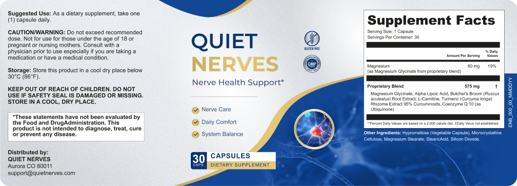 Quiet Nerves Logo